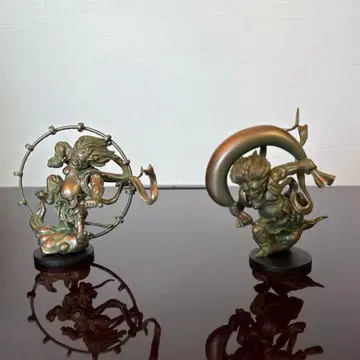 불상 입체 도록 회 바람 신 번개 신 세트