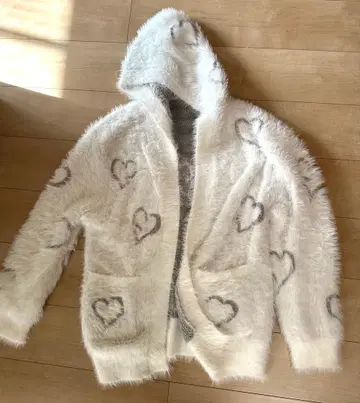 젤라또피케 가디건 화이트