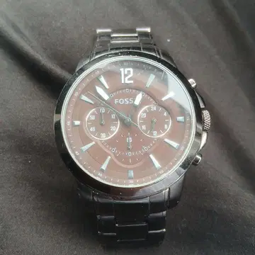 FOSSIL 브라운 아날로그 손목시계