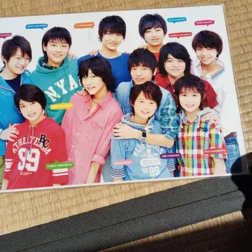 아이돌 집합 사진과 포트레이트 세트