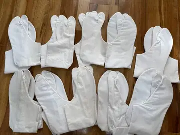 타비 10족 세트 25.5cm 브로드 타비 4매 코하제