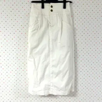 노엘라 noela 백 플레어 타이트 스커트 화이트