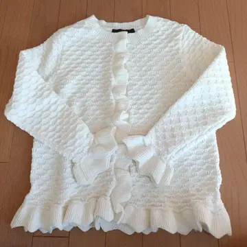 ZARA 프릴 가디건