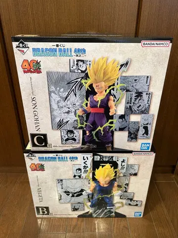 제일복권 드래곤볼 피규어 B상 베지터 C상 손오반