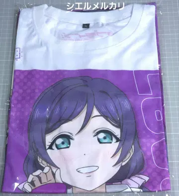 러브 라이브! 풀 그래픽 T셔츠 토죠 노조미