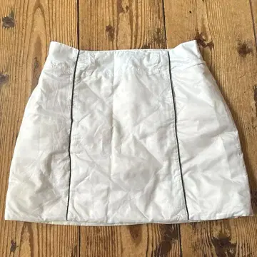 adidas 여성용 골프 다운 스커트 화이트