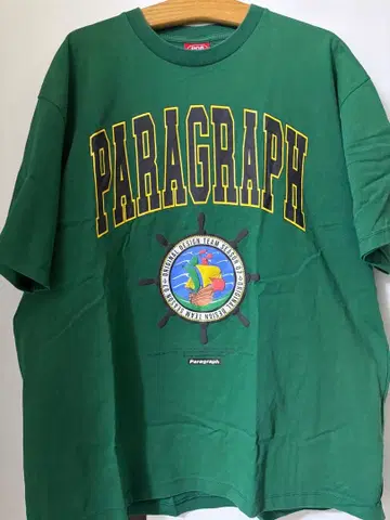 Paragraph 그린 컬러 T셔츠 오리지널 디자인