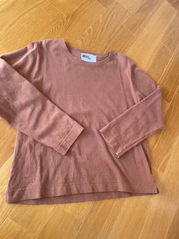MHL, 브라운 긴팔 T셔츠 사이즈 II