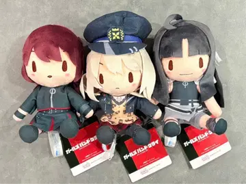 걸즈 밴드 크라이 후와푸치 봉제 인형 전 3종 세트