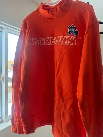 JACK BUNNY 오렌지 긴팔 셔츠 도라에몽 사이즈 6