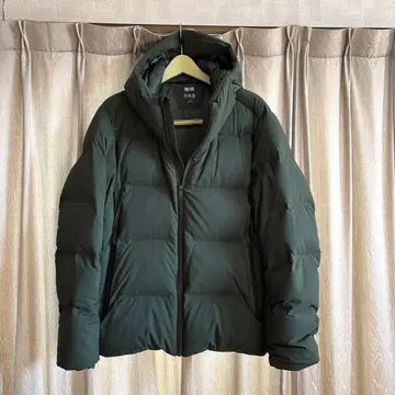 UNIQLO XL 다운 자켓 다크 그린