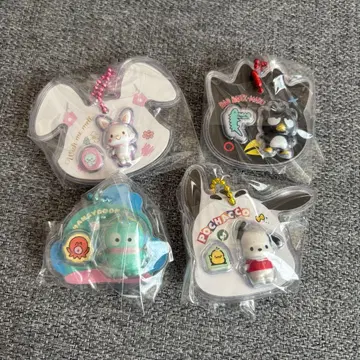 산리오 패키지 참 초코볼 4개 세트