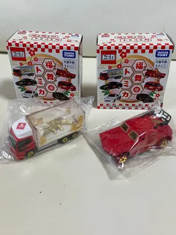 토미카 미니카 2개 세트 (금의 악어 트럭 게)