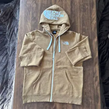 THE NORTH FACE 풀 집업 후드티 L 브라운
