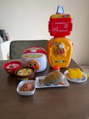 호빵맨 완구 세트 식품 샘플 포함