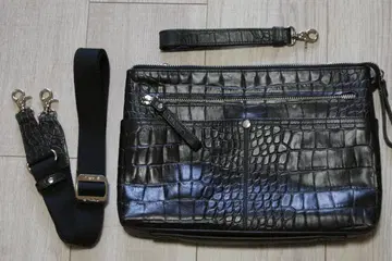 크로커다일 엠보 사코슈백 숄더백 allegro 새상품급