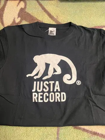 스카파라 JUSTA RECORD 티셔츠 L 사이즈