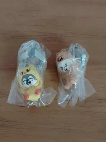 StrayKids SKZOO 집게 연결 가챠 울프 챈 리빗