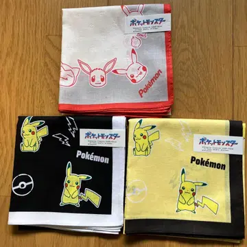 포켓몬 손수건 세트 3장