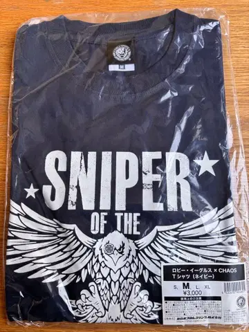 로비 이글스 CHAOS 티셔츠 M 네이비