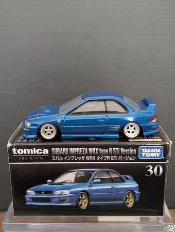 토미카 프리미엄 30 임프레자 WRX type R STi 커스텀품