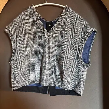 투모로우랜드 컬렉션 트위드 베스트