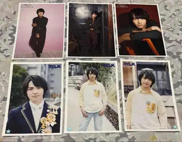 EBiDAN M!LK 요시다 진토 브로마이드 6장 세트