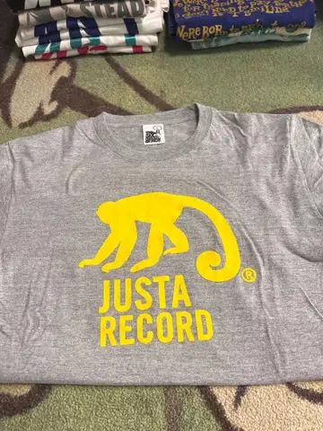 스카파라 JUSTA RECORD T셔츠 그레이