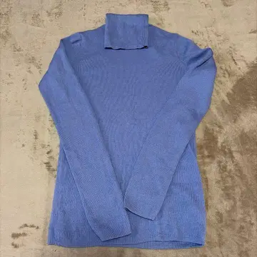 Spick & Span 연보라 터틀넥 니트