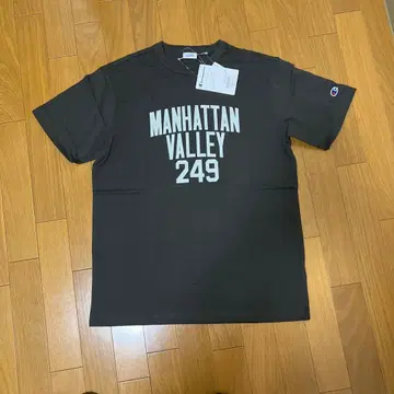 미사용 새상품 Champion T셔츠 L 사이즈 다크 그레이