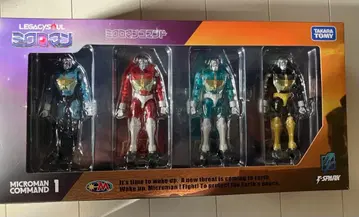 타카라토미몰 한정판 LEGACYSOUL 미크로맨 명령어 1호 4체 세트