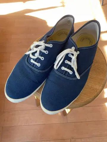 keds 네이비 캔버스 스니커즈
