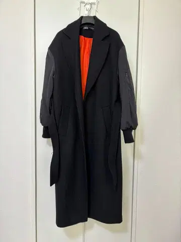 ZARA MA-1 스타일 롱 코트