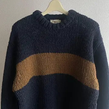 90s J.CREW 핸드 니트 스웨터