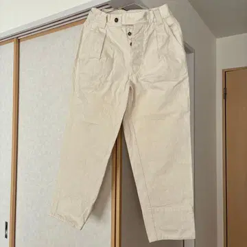 MHL. 하의/M/코튼/CRM/무지/596-9240505