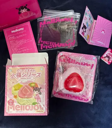 멜로조이 딸기 스트로베리 mellojoy 미사용 새상품 매직 파우더