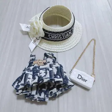 러브부용 모자, 백, 스커트 세트