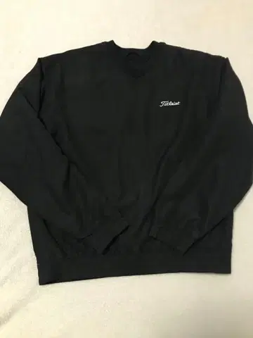 Titleist 블랙 V넥 풀오버 M