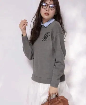 벌룬 도킹 니트 원피스