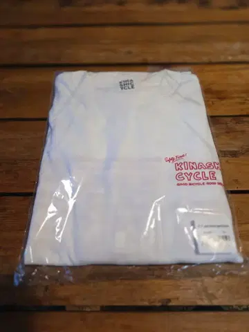 KINASHI CYCLE 롱티 화이트 L 사이즈 새상품급