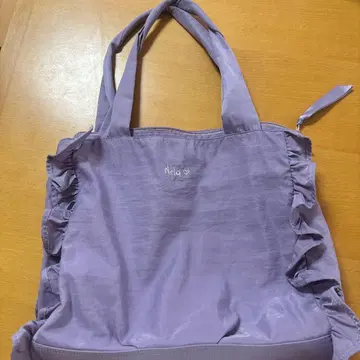 차코트 Nela 프릴 토트백 연보라색