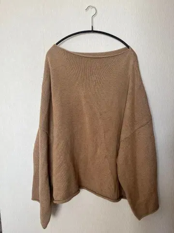 TODAYFUL 보트넥 오버 니트