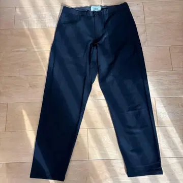 YAECA 블랙 스트레치 팬츠