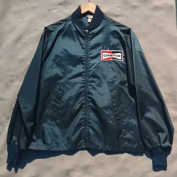 [레어] 70's 챔피온 플러그 나일론 자켓 레이싱 자켓