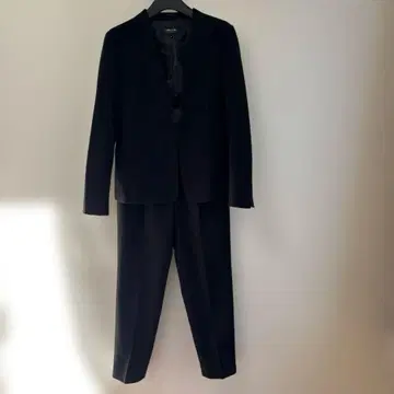 COMME CA ISM 컴시즘 블랙 팬츠 수트 셋업 9호