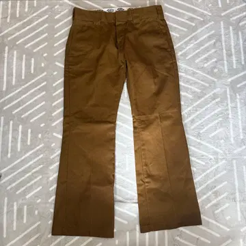 Dickies 플레어 팬츠 라이트 브라운 디키즈