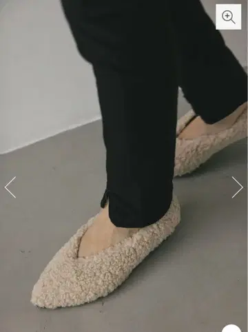 레어 사이즈 STYLEMIXER 시착만 한 상품 S 보아 플랫슈즈