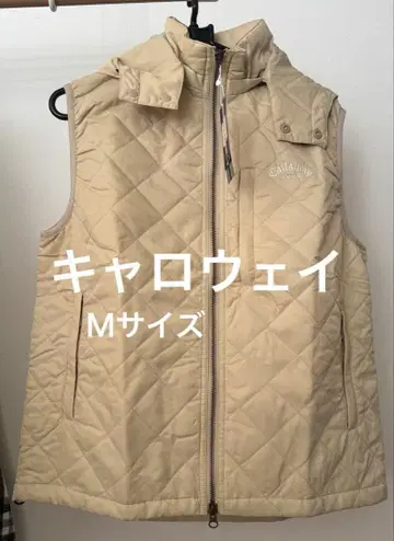 M 사이즈 Callaway 캘러웨이 [충전솜] 후드 부착 서모트론 베스트