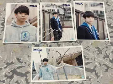 EBiDAN M!LK 시오자키 타이치 브로마이드 4장 세트