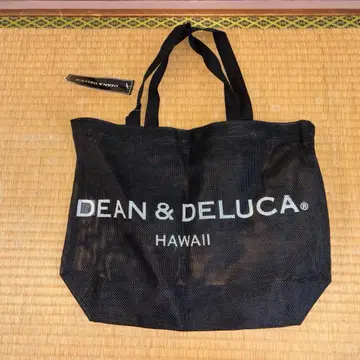 DEAN & DELUCA 메쉬 토트백 블랙